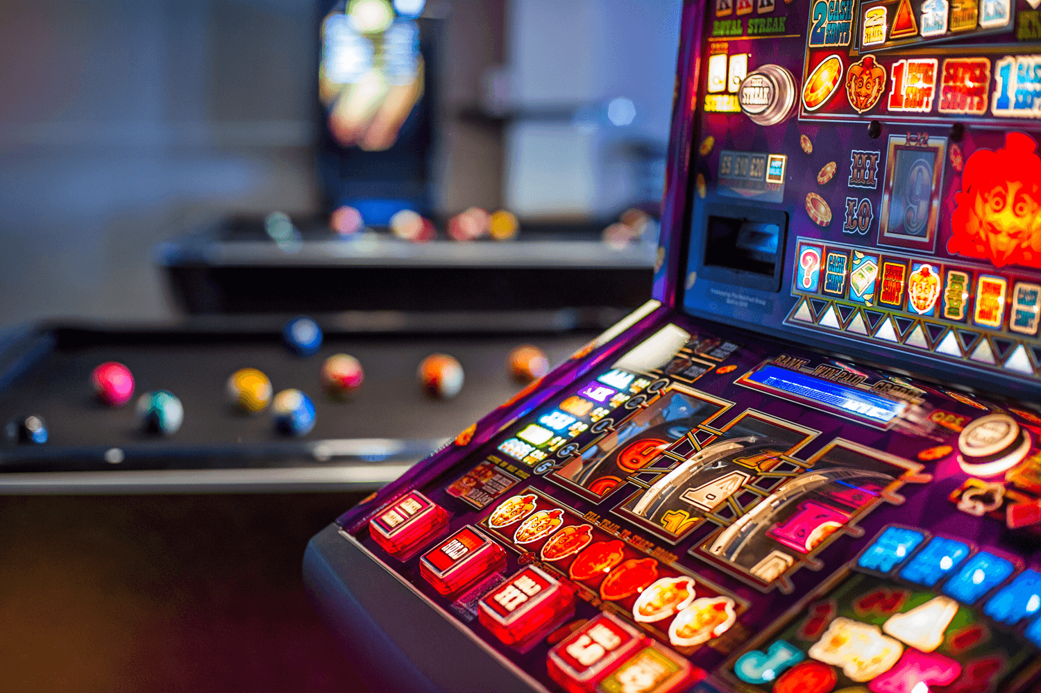 Slot machine games